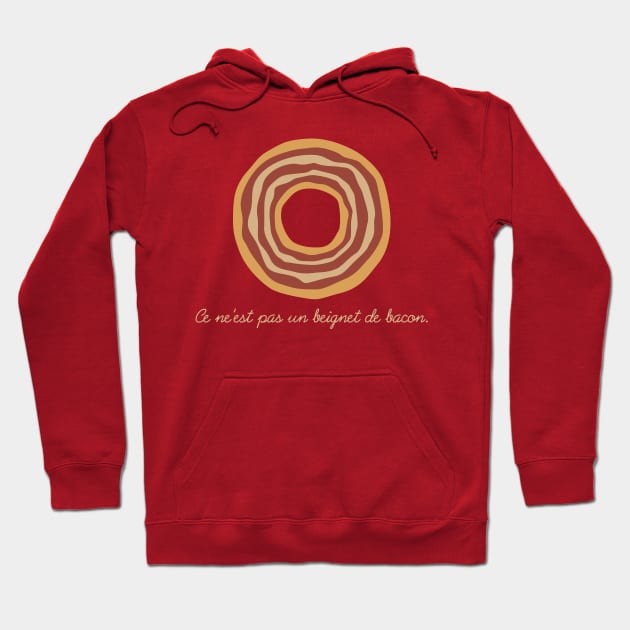 This is Not a Bacon Donut Hoodie by robotrobotROBOT